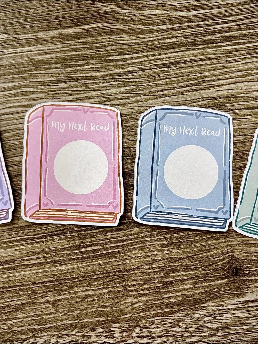 DIY Scratch Off Pick Your Next Read Stickers | Book Lover Reading Challenge Gift